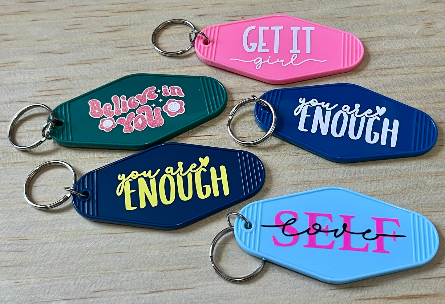 Motel Keychains