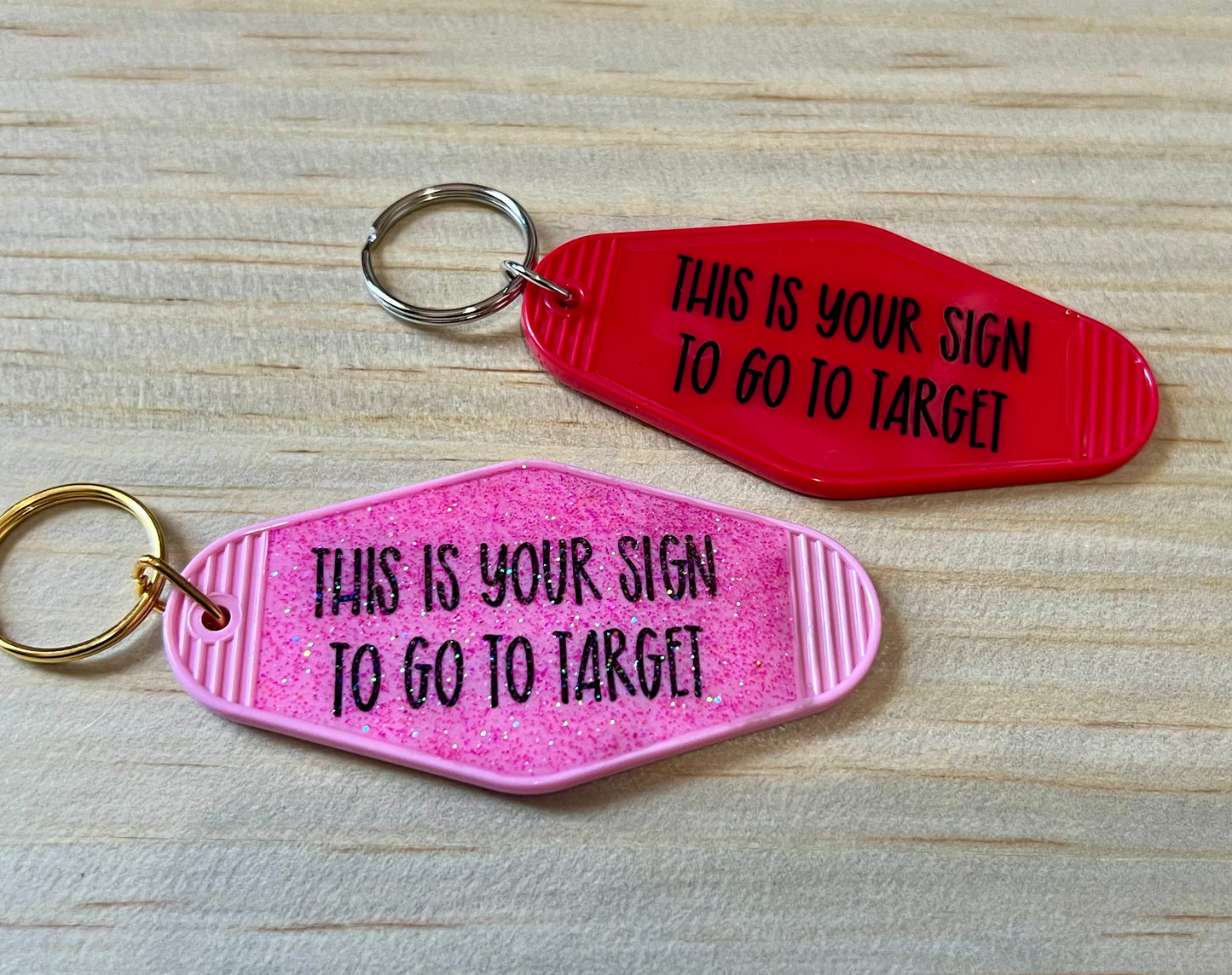 Motel Keychains