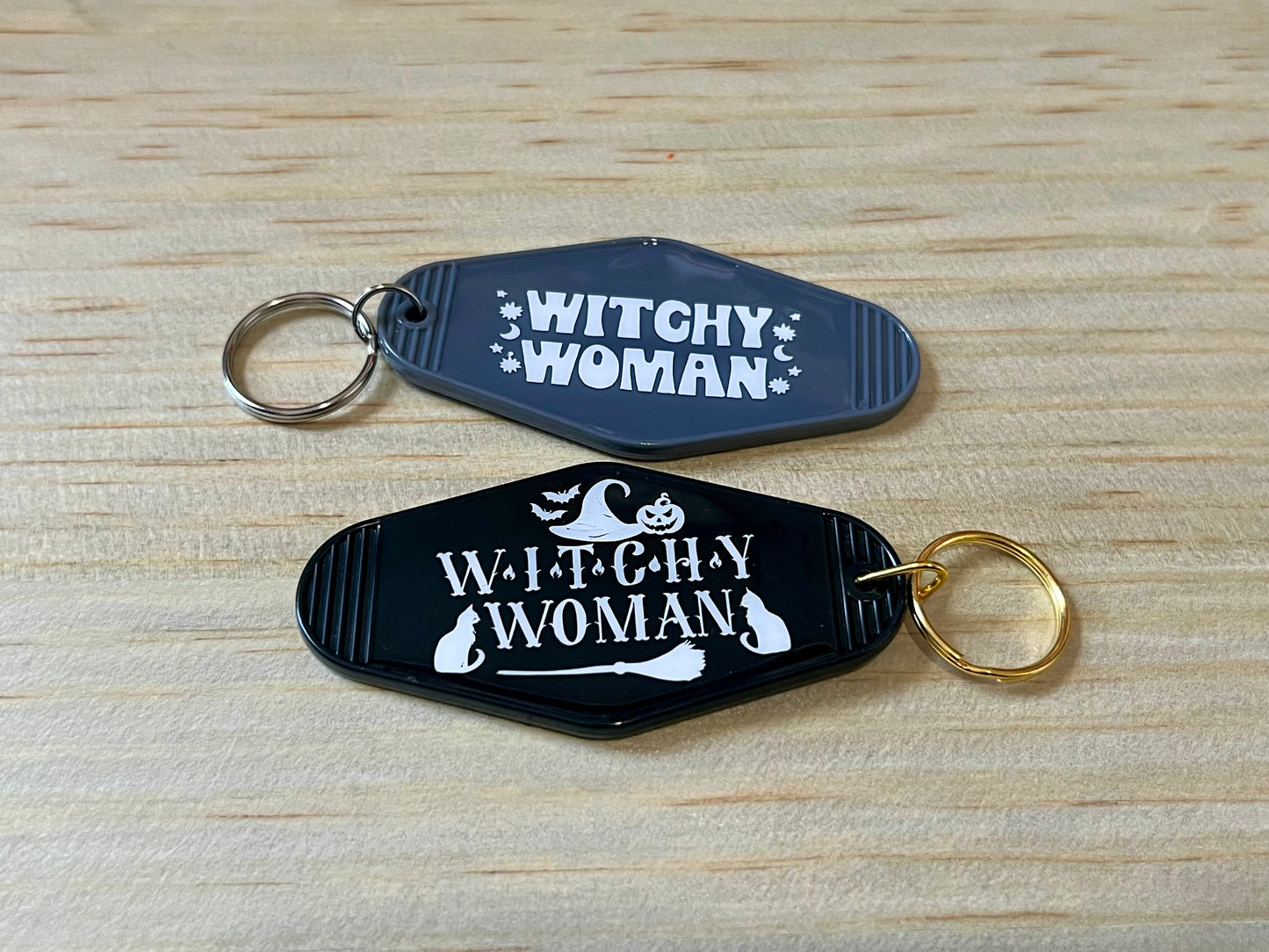 Spooky Season Motel Keychains