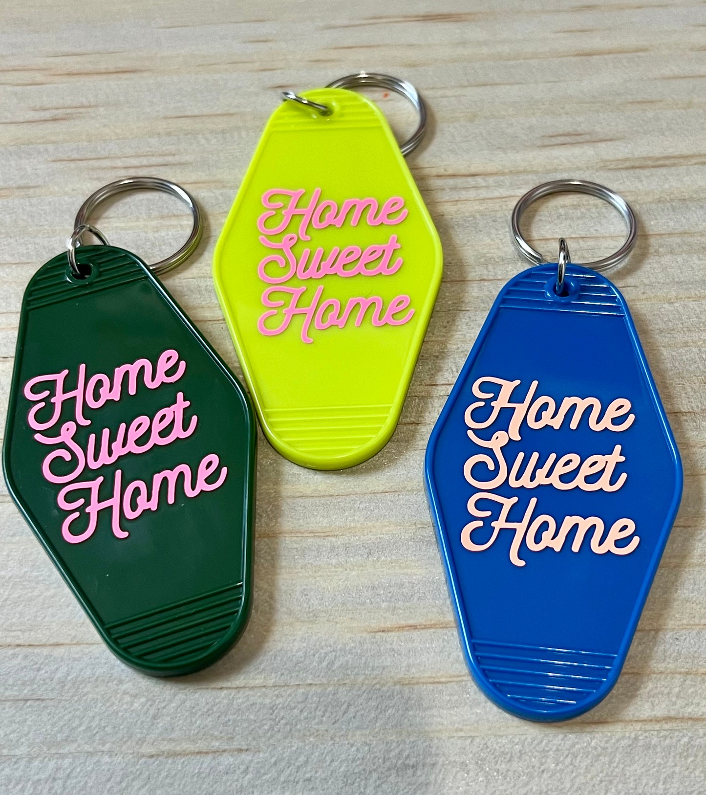 Home Sweet Home Motel Keychains