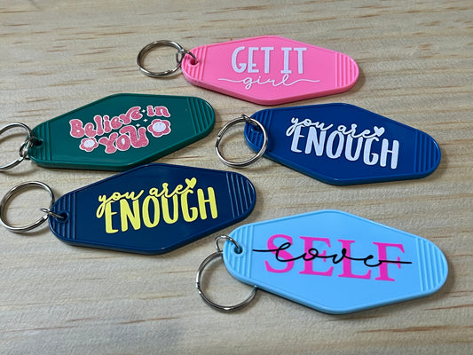 Motel Keychains