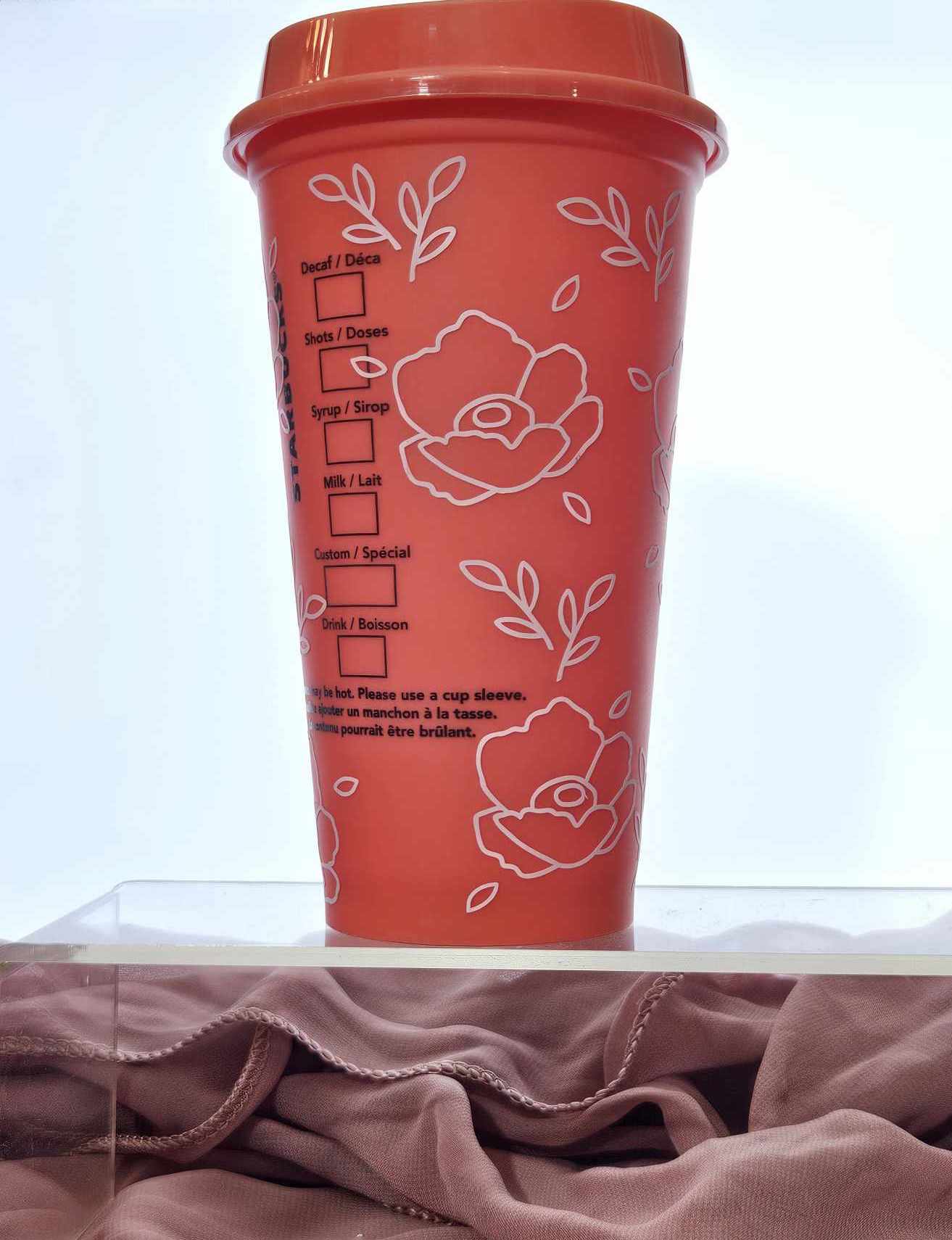 Pink Coffee Cup